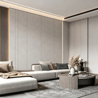 Panneau mural SPC creux moderne et étanche, largeur 400 mm, plusieurs tailles, prix EXW direct usine pour les matériaux de construction mondiaux