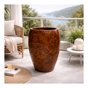 Maceta de Fibra de Vidrio Ecológica, Ligera, Duradera y Sostenible para Uso en el Hogar y Jardín, Decoración de Alta Calidad para el Hogar y Jardín - Product Image 1