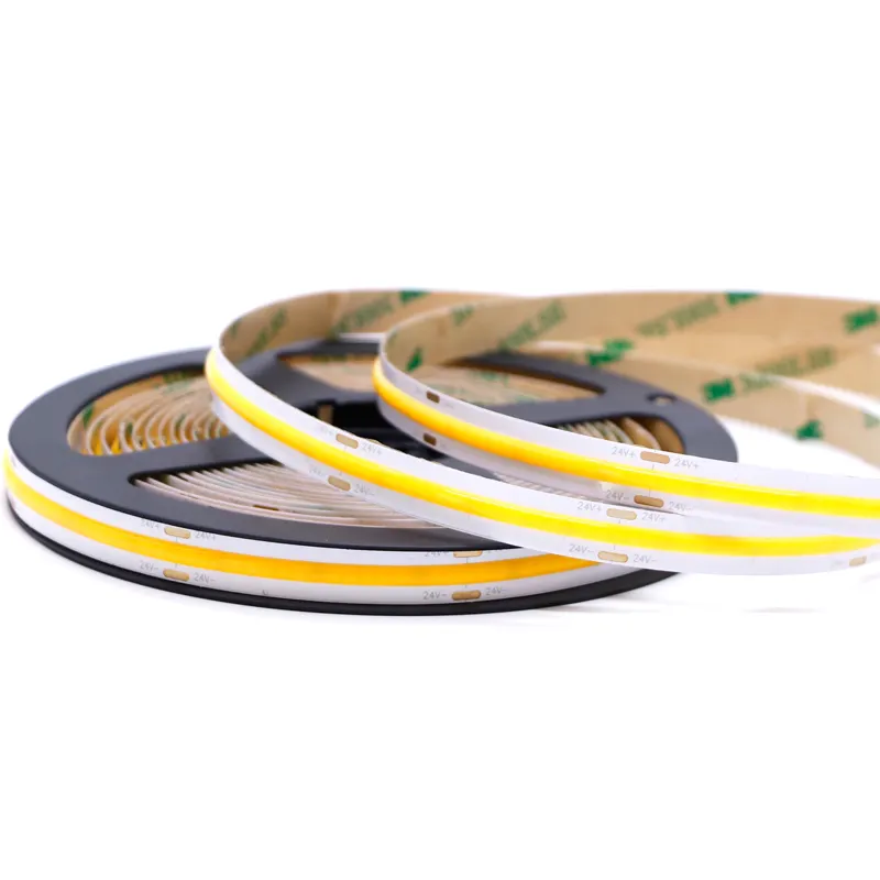 12v 24V Rgb Rgbw 3mm 4mm 5mm Cob Led şerit işık