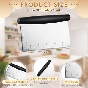 2024 Hot Selling 8 Piece Italian Manual Multifunction Stainless Steel <b>Potato</b> <b>Masher</b> Hand Vegetable Slicer Scrubber Plates - Product Image 5