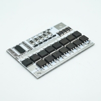 Placa de circuito de protección de batería Li-ion Lifepo4 BMS de 12V 16.8V 3.2V/3.7V 100A con puerto único/dividido QSKJ 3S 4S 5S BMS con balanceo