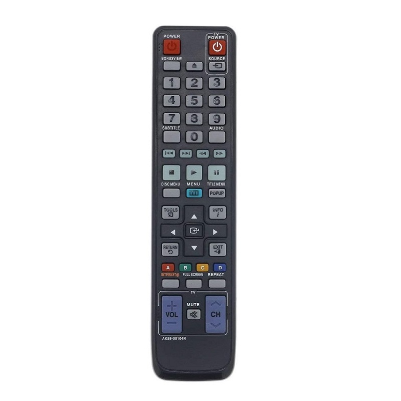AK59-00104R Replacement <strong>Blu</strong>-<strong>ray</strong> <strong>Remote</strong> <strong>Control</strong> for Samsung Bluray/DVD Player BD-C6500 BD-C5500 BD-D6500/ZA BD-D6100C/ZA
