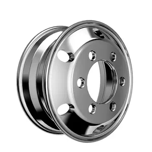 Aluminum alloy wheels for Isuzu trucks 17.5x6.00 17.5x6.75 for 205/70R22.5 225/90R22.5