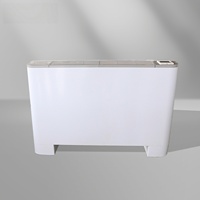 Unité de ventilo-convecteur à eau glacée commerciale, type au sol, pour hôtel, pour le chauffage et la climatisation avec pompe à chaleur