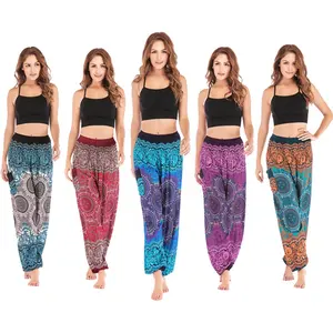 Bloomers Yoga Harem Pants Women's High Waist Yoga Pants Harem Bloomers Sexy Yoga Boho Hippie Pants Women