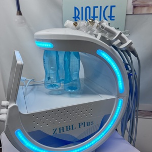 Prix d'usine, machine Hydra Face intelligente bleu glace 2023 7 en 1, soin de la peau - Product Image 3