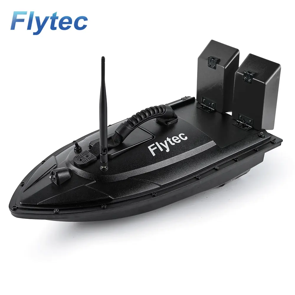 Flytec 2011-5 Umpan Perahu Versi Upgrade Mengirim Memancing Baris Melempar Umpan 2 In 1 RC Umpan Perahu untuk Memancing Ikan Mas dan Hiburan