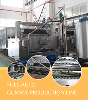 Machine à fabriquer des parfums de fruits, sans amidon, gomme, ours, boule de lait, bonbons, gelée dure, sucette, emballage de chocolat, ce