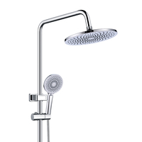 Robinet de Douche Chauffe-Eau Instantané en Laiton, Style Nordique, Design Moderne, Finition Chromée, Jet Doux, Vente en Gros Fabricant