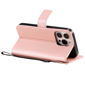 Cho <span class=keywords><strong>iPhone</strong></span> 16 15 14 13 12 11 Pro XS Max 8 7 6S cộng với 5C <span class=keywords><strong>5</strong></span> 4 chất lượng tốt da cừu PU da giá rẻ cổ điển đôi thẻ mỏng trường hợp - Product Image 4