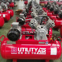Fabriqué en Chine prix bon marché 8bar 1.5kw 2hp avec réservoir 60L mini compresseur d'air industriel électrique portable à piston LV2008