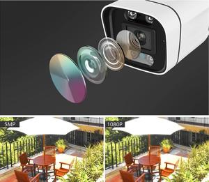 Tuya cuộc sống thông minh Nhà 5MP Wifi Bullet IP Camera giám sát 5 <span class=keywords><strong>mega</strong></span> <span class=keywords><strong>pixel</strong></span> trong nhà ngoài trời ai phát hiện an ninh 1 năm bảo hành - Product Image 2