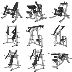 Set di caricatori piatti in acciaio completo con caratteristiche di sicurezza per lavorare le braccia sul petto - Product Image 1
