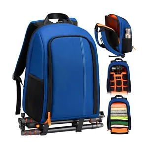 Large Capacity Waterproof Photography Backpack Camera Backpack With Laptop Compartment