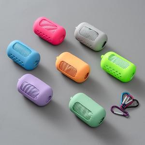 <b>Cooling</b> Sports <b>Towel</b> with Silicone Cover for Outdoor Fitness <b>Cooling</b> Sweat Absorbing Summer Ice Silk for Running Hiking Dancing - Product Image 1