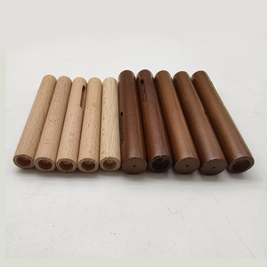 Eucalyptus Wooden Cylinder Handle Cylindrical Furniture Knob Durable <b>Rustic</b> Design - Product Image 3