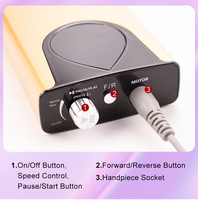 Portable 35000 tr/min ponceuse à ongles pédicure manucure perceuse équipement de beauté pour ongles fournitures Salon perceuse à ongles