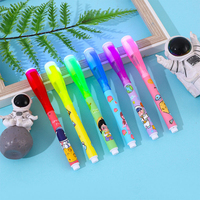 Stylo de sécurité à encre invisible UV, marqueur magique invisible pour messages secrets, jouet intéressant pour enfants, vente en gros