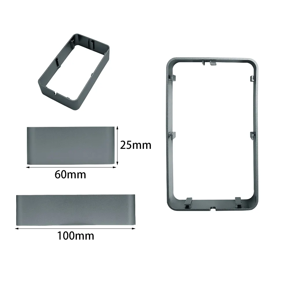 Szomk Fabrikant 6061 Aluminium Behuizing Behuizing Behuizing Aluminium Metalen Frame Shell Voor Elektronische Apparatuur