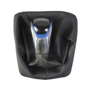 Poignée de levier de vitesse en cuir pour voiture Skoda, 5 ou 6 vitesses, accessoire de remplacement ergonomique - Product Image 1