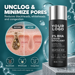 Best-Selling Clears Skin Unclogs Pores Reduces Blackheads Soothes Sensitive Redness Brightens Dull Skin Travel Size 2% BHA Toner - Product Image 5