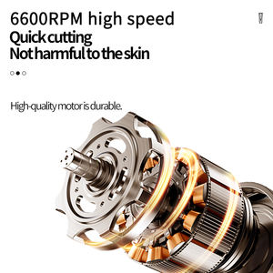 Km-1708 триммер Kemei Long Last Librattery PTC, глобальная Марка, 2000 мАч, 6600 об./мин., машинка для стрижки волос, оригинальная Заводская Yiwu - Product Image 5