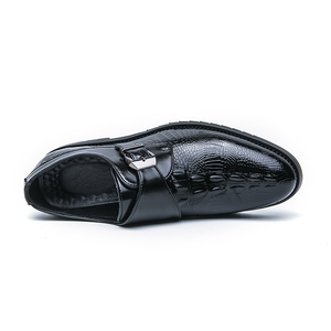 Zapatos de vestir de negocios para <span class=keywords><strong>hombre</strong></span>, zapatos de cuero transpirables, informales, <span class=keywords><strong>traje</strong></span> de boda, talla grande 38-48, zapatos de cuero - Product Image 5