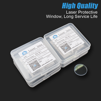 Fenêtre de protection en silice fondue WSX originale 1064 nm 18x2 mm, lentille optique 4 kW pour pièces de rechange de tête de découpe laser à fibre KC13 KC15