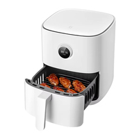 Friteuse à air électrique sans huile 3,5 L 1500 W, friteuse à air intelligente, commandes tactiles, friteuse profonde, appareil électroménager, minuterie, contrôle par application Mijia