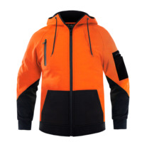 Chaqueta de Trabajo de Alta Visibilidad para Exteriores, Cortavientos, Tejido Softshell, Chaqueta de Forro Polar de Moda para Hombre