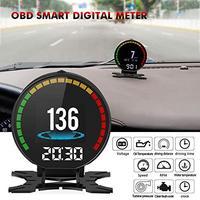 Auto herramienta de diagnóstico HUD P15 obd la pantalla automotriz escáner Universal herramientas de diagnóstico