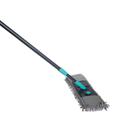 Serpillière rétractable domestique, balai à poussière, nettoyage des sols, balai plat en microfibre