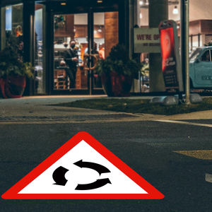 Luz LED Publicitaria para Exteriores TMUT de 60W, IP67, Impermeable, de Aleación de Aluminio, con Temperatura de Color de 8500K y Proyector de Logotipos de 6600 Lúmenes - Product Image 1