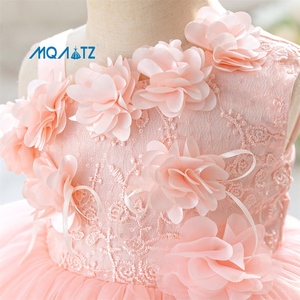 Robe de demoiselle d'honneur élégante à une épaule MQATZ, avec sequins, perles, dentelle et jupe bouffante <span class=keywords><strong>en</strong></span> <span class=keywords><strong>tulle</strong></span>, pour mariage et fêtes d'anniversaire L3110XZ - Product Image 4