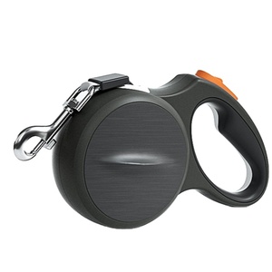 Dog Leash Reflective Dog Leash Autobrake Heavy Duty Retractable Dog Leash Nylon Material 5m Dog Leash
