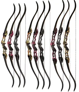 F185 hunting recurve bow with different bow length