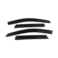4 Piezas de Visores Acrílicos para Ventanas de Coche, Protección Contra Lluvia y Sol, Accesorios para Hyundai Grand I30 2017