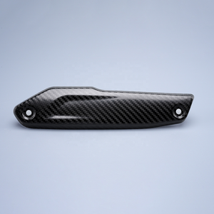 Cache-tuyau d'échappement léger en fibre de carbone sèche 3K brillant à tissage sergé pour F900R F900XR 2020-2026 - Product Image 3