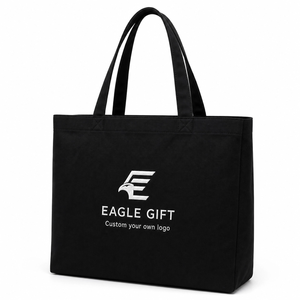 Factory Wholesale Eco‑Friendly Reusable Cotton Canvas Tote Bag Custom Printed Logo Shopping Handbag - Product Image 2