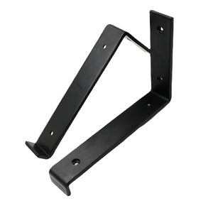 Support mural en acier au carbone 150x150x4mm 200x150x4mm 250x150x4mm 300x150x4mm, revêtement poudré, support d'étagère durable - Product Image 4