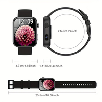SENBONO P51 Nouvelle Montre Connectée pour Femme, Enregistrements Vidéo et Caméra, Musique Locale, Répondre aux Appels, Sport, pour Homme iOS Android