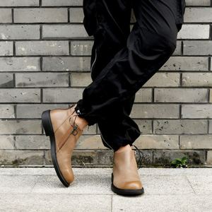 Zapatos de Hombre de Cuero Genuino Hechos a Mano Personalizados, Transpirables, Antideslizantes, Versátiles, Clásicos, Estilo Británico, para Negocios, Otoño - Product Image 3