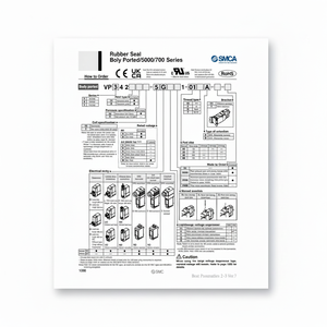 Pièces pneumatiques VP742-1DZ1-04A-F d'électrovanne pneumatique SMC - Product Image 1