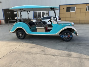 Voiture électrique miniature Zhenda, véhicule touristique vintage classique, buggy 5, 8, 11 places, modèle à façade carrée, voiture touristique classique - Product Image 6