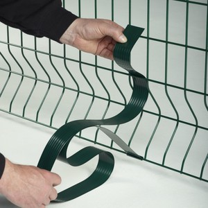 <span class=keywords><strong>Kit</strong></span> de lamelles rigides occultantes vertes en PVC pour clôture de jardin, écran de confidentialité en PVC - Product Image 4