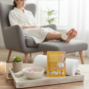 PRRETI K-BEauty AHA Foot Mask Pack Adoucissant Exfoliant Talon 1 paire pour Adultes Fabriqué en Corée Cosmétique Soins de la Peau - Product Image 3