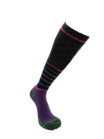Chaussettes de ski de sport personnalisées, tendances, respirantes, en nylon et polyester mélangés pour femmes