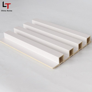 Lâu năm màu đen trang trí nội bộ rãnh thanh doghe trong legno WPC bên ngoài tường Panel Composite Ốp - Product Image 5