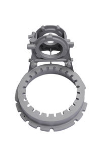 Service de moulage sur mesure par injection de pièces en acier inoxydable et aluminium pour bras oscillant et buse - Product Image 2