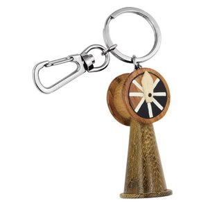 Portachiavi in Legno a Forma di Telegrafo Nautico - Product Image 1